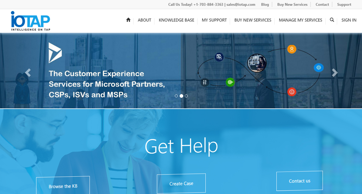 iotap self service portal